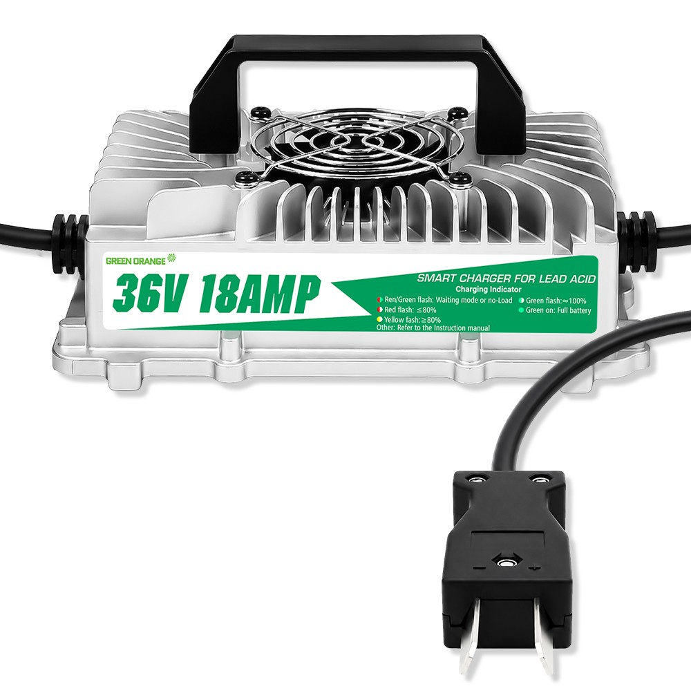 36V 18A Battery Charger Crowfoot Plug 900W For EZGO Club Car Yamaha Golf Cart