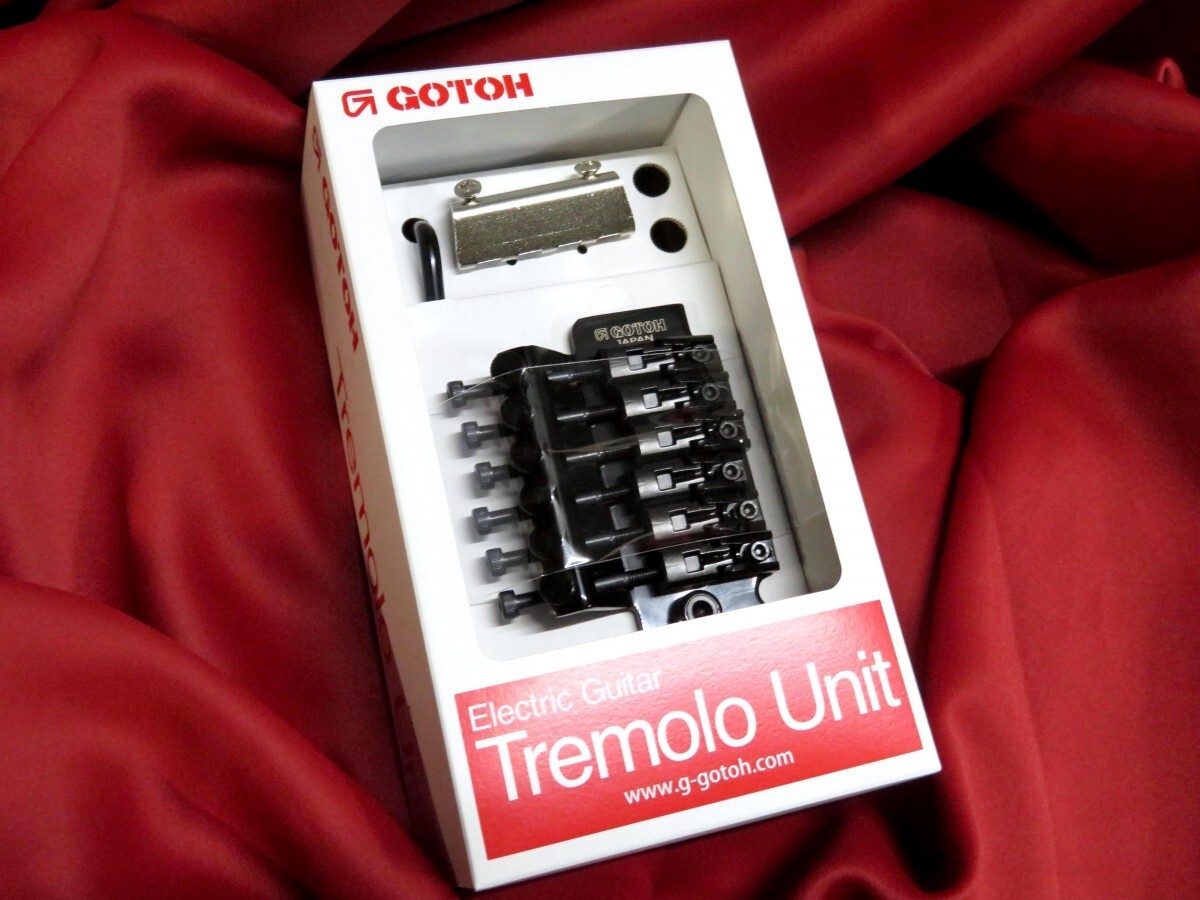 GOTOH GE1996T-B BK Black Tremolo Unit Floyd Rose 33mm New w/Box