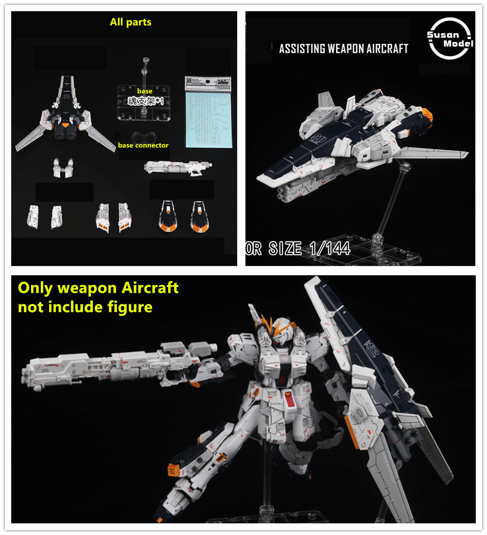 for RG 1/144 RX-93 Nu v Susan Model HWS Expansion Set Assist Weapon Aircraft D03