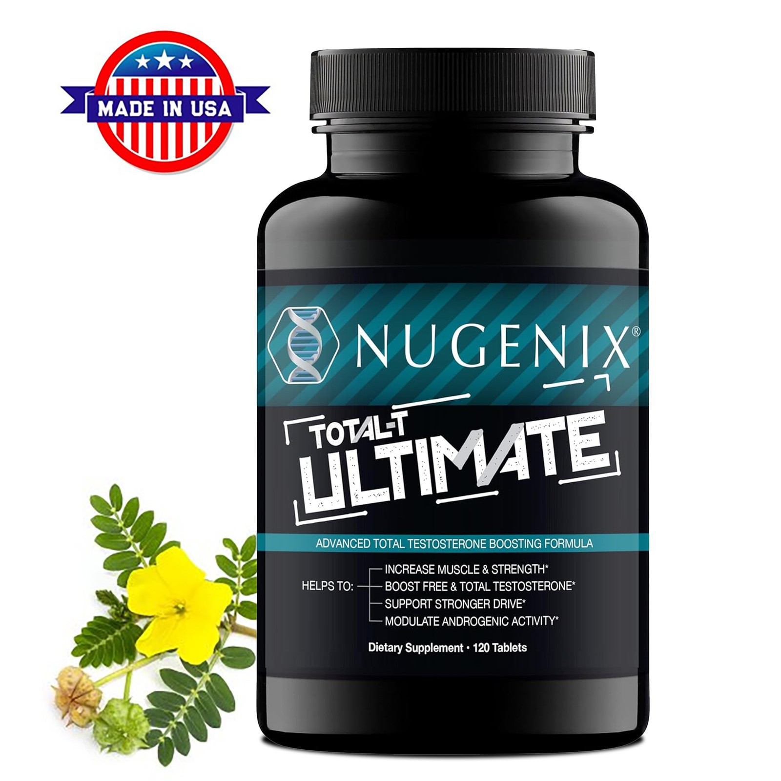Nugenix Total-T Ultimate -Free and Total Testosterone Booster Supplement for Men Nugenix Total-T Ultimate -Free and Total Testosterone Booster Supplement for Men