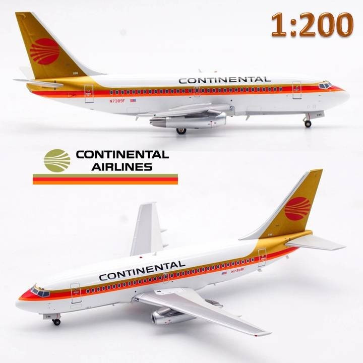 InFlight 1/200 IF732CO1024 Boeing 737-200 Continental Airlines Limited Edition