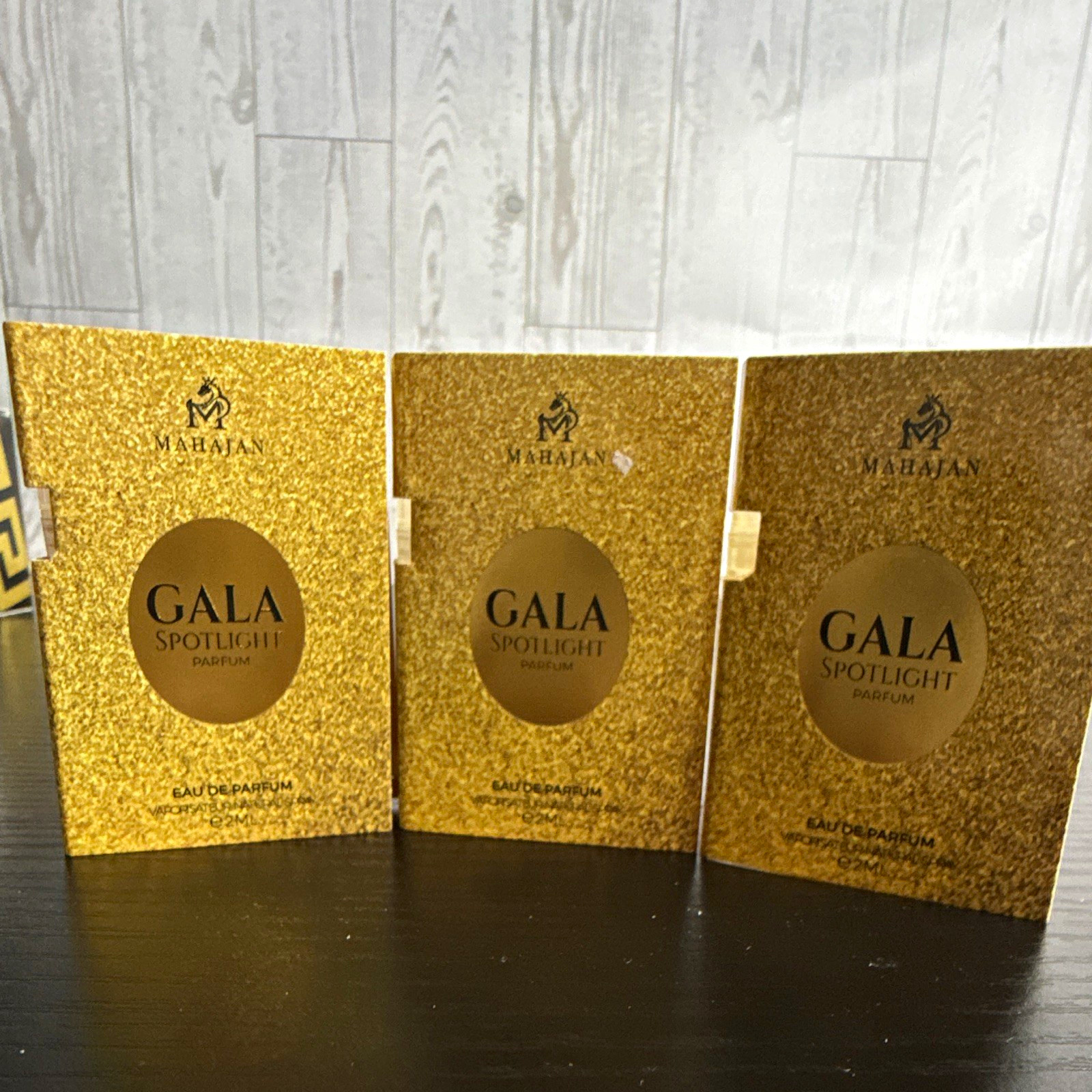 Mahajan Gala Spotlight Eau de Parfum Spray 2 ml Sample (Set of 3)
