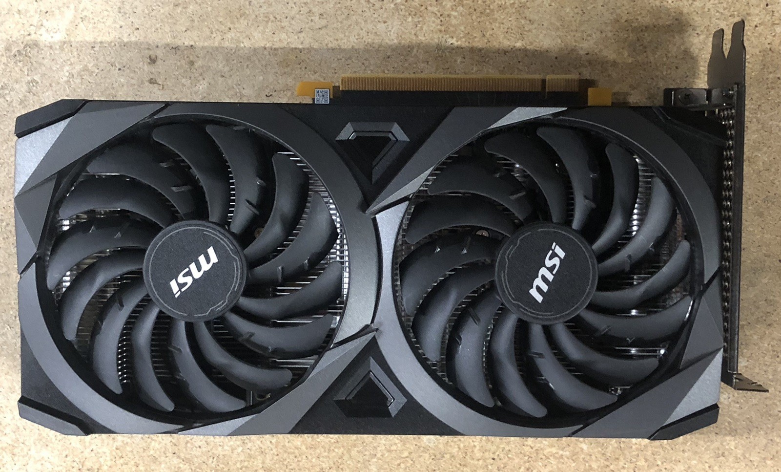MSI GeForce RTX 3060 Ti VENTUS 2X 8GB OCV1 LHR Graphics Card MSI GeForce RTX 3060 Ti VENTUS 2X 8GB OCV1 LHR Graphics Card