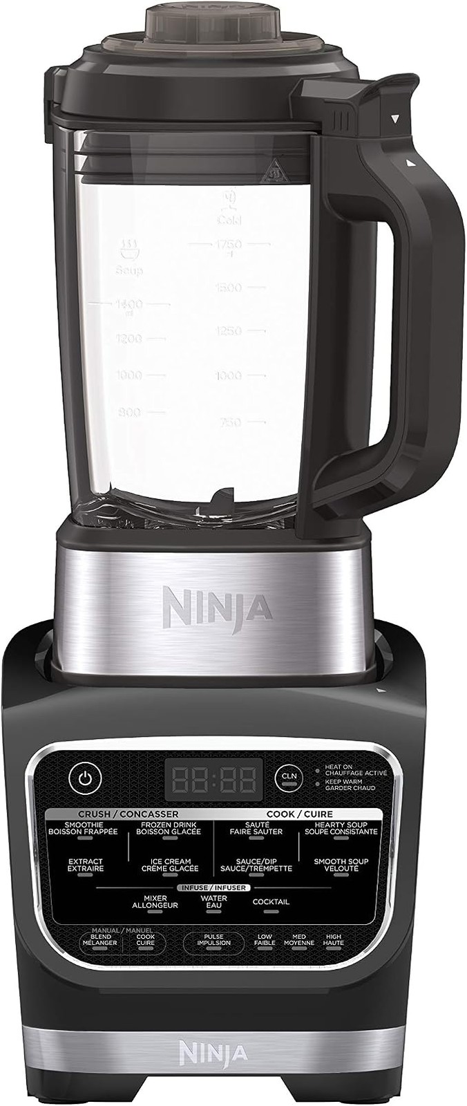 ULN* Ninja HB150C/HB152 Foodi Heat-iQ Blender, 64 oz, Black ULN* Ninja HB150C/HB152 Foodi Heat-iQ Blender, 64 oz, Black