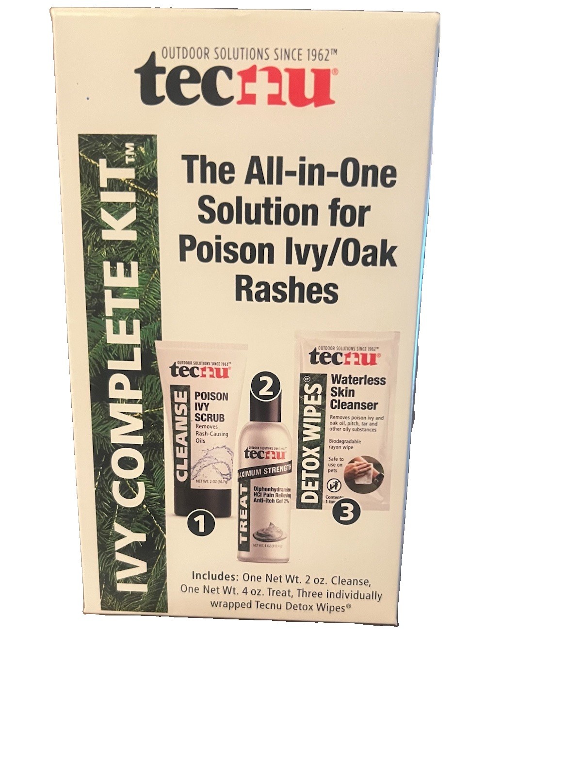 Tecnu All-in-one Solution for Poison Ivy/Oak Rashes Complete Kit 03/2028 Tecnu All-in-one Solution for Poison Ivy/Oak Rashes Complete Kit 03/2028