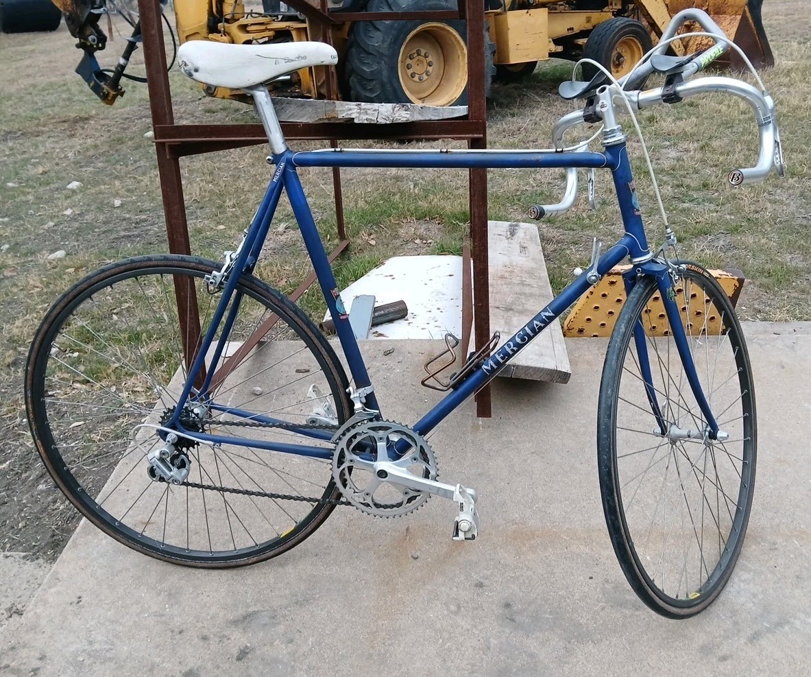 1972 Mercian Vincitore 63cm Vintage Road Bike Reynolds 531 Campagnolo ORIGINAL