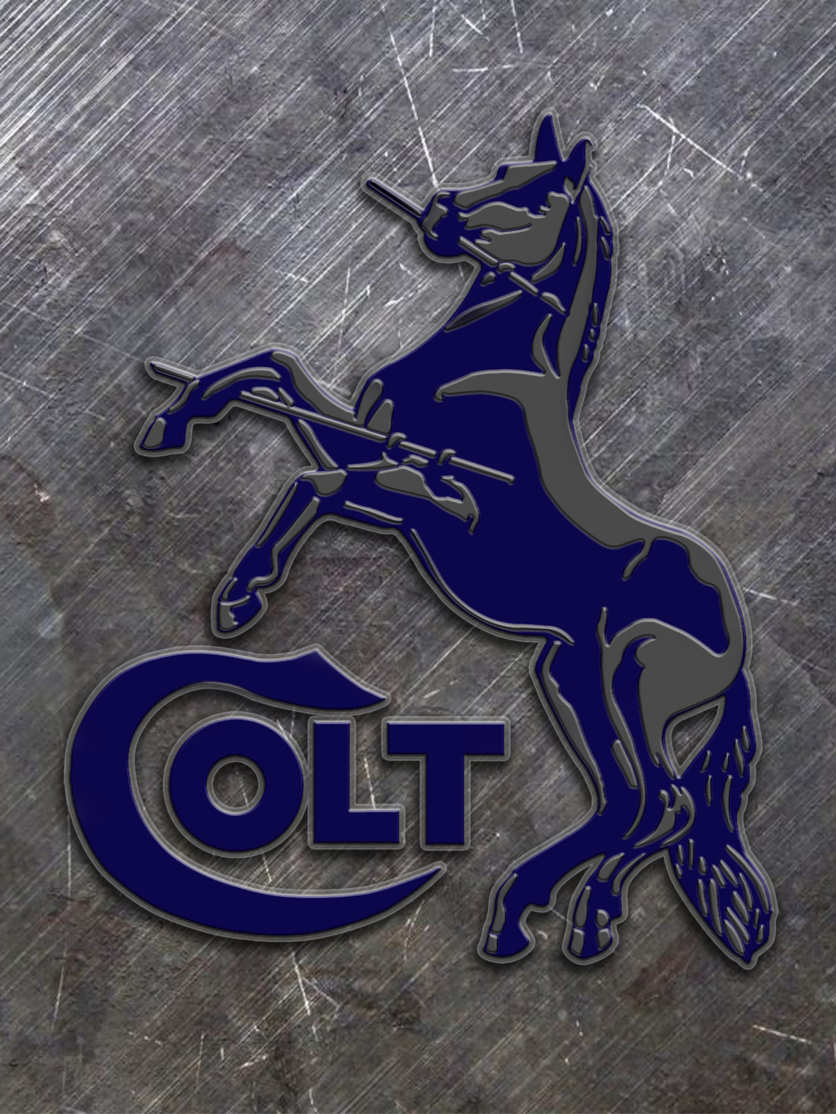 Vintage colt Signs 12x16 