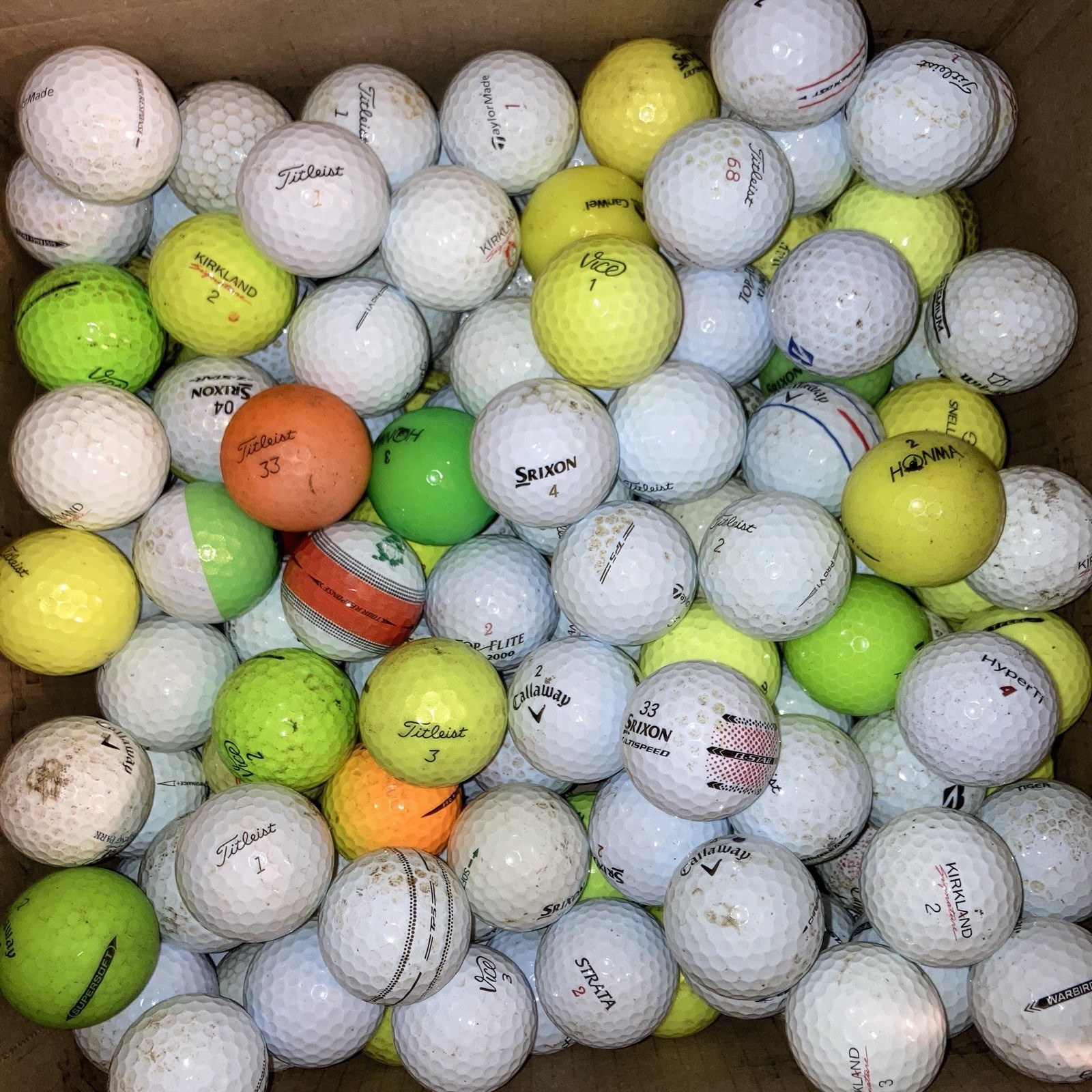 150 Bulk USED Golf Balls