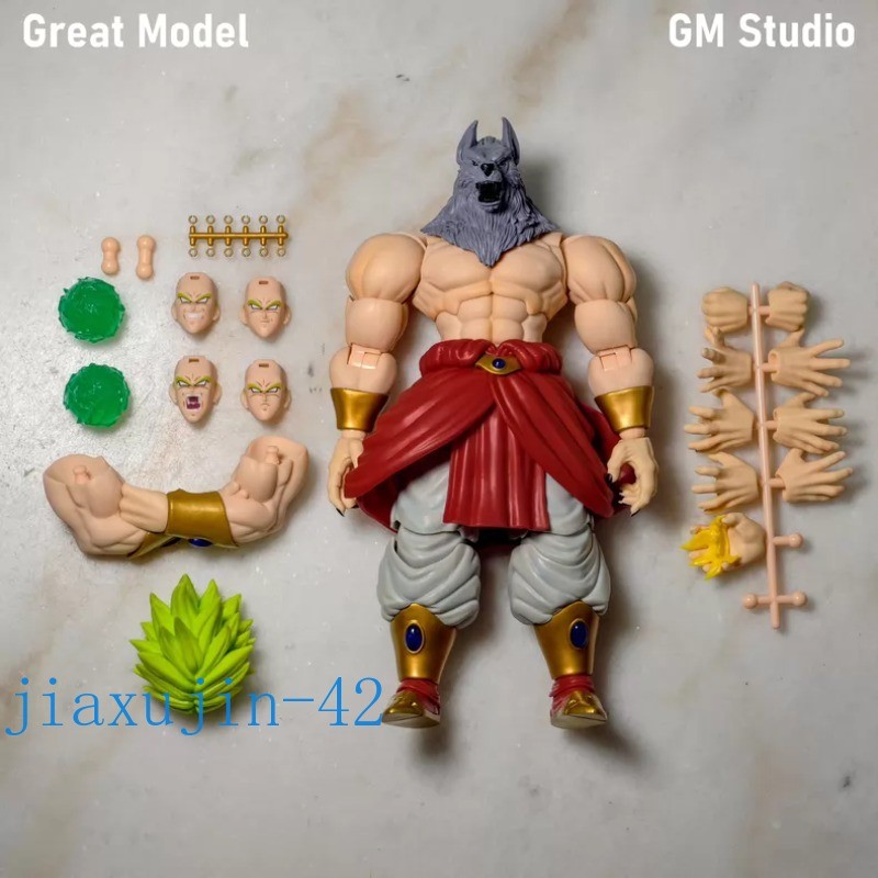 In Stock GM Studio Great Model 01A 01B 01C Broly 1/12 Action Figure Toy NEW Gift
