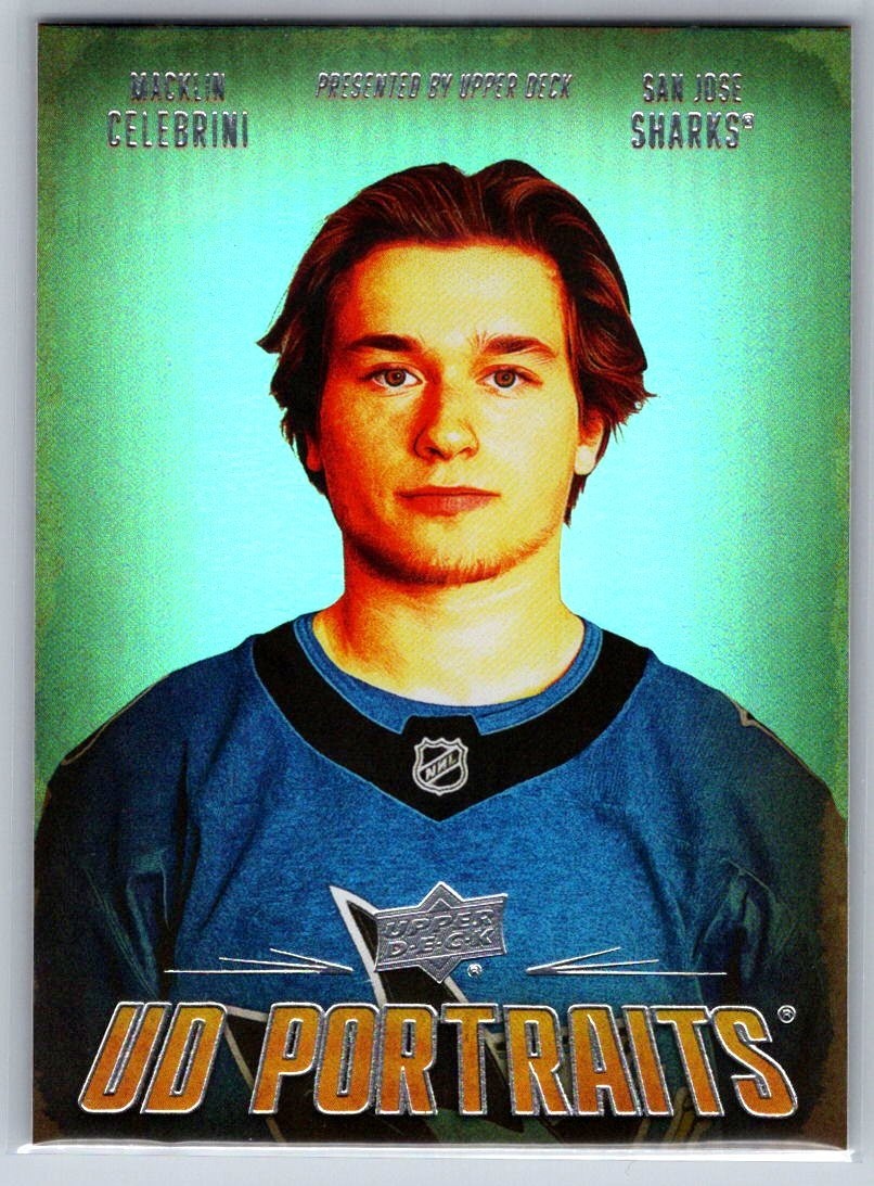 2026-27 Upper Deck Macklin Celebrini UD Portraits #P-7