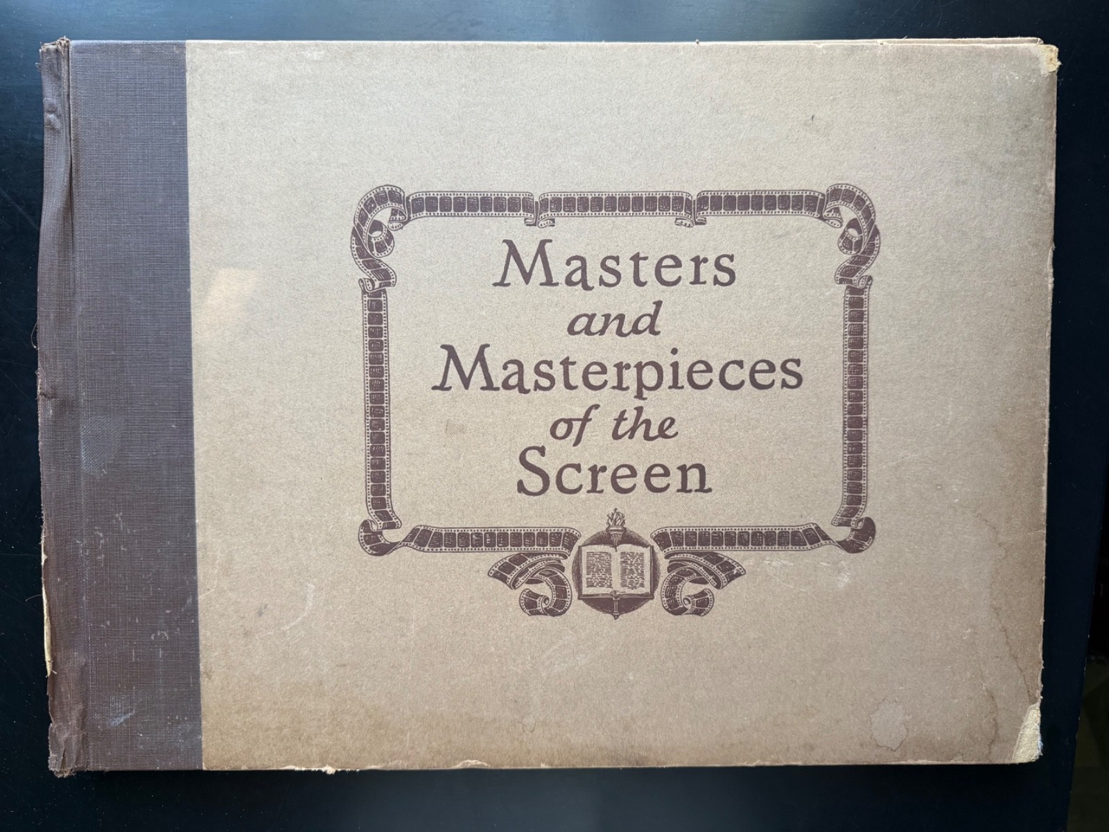 Masters & Masterpieces of the Screen 1927 1st Ed Silent Film Keaton Clara Bow