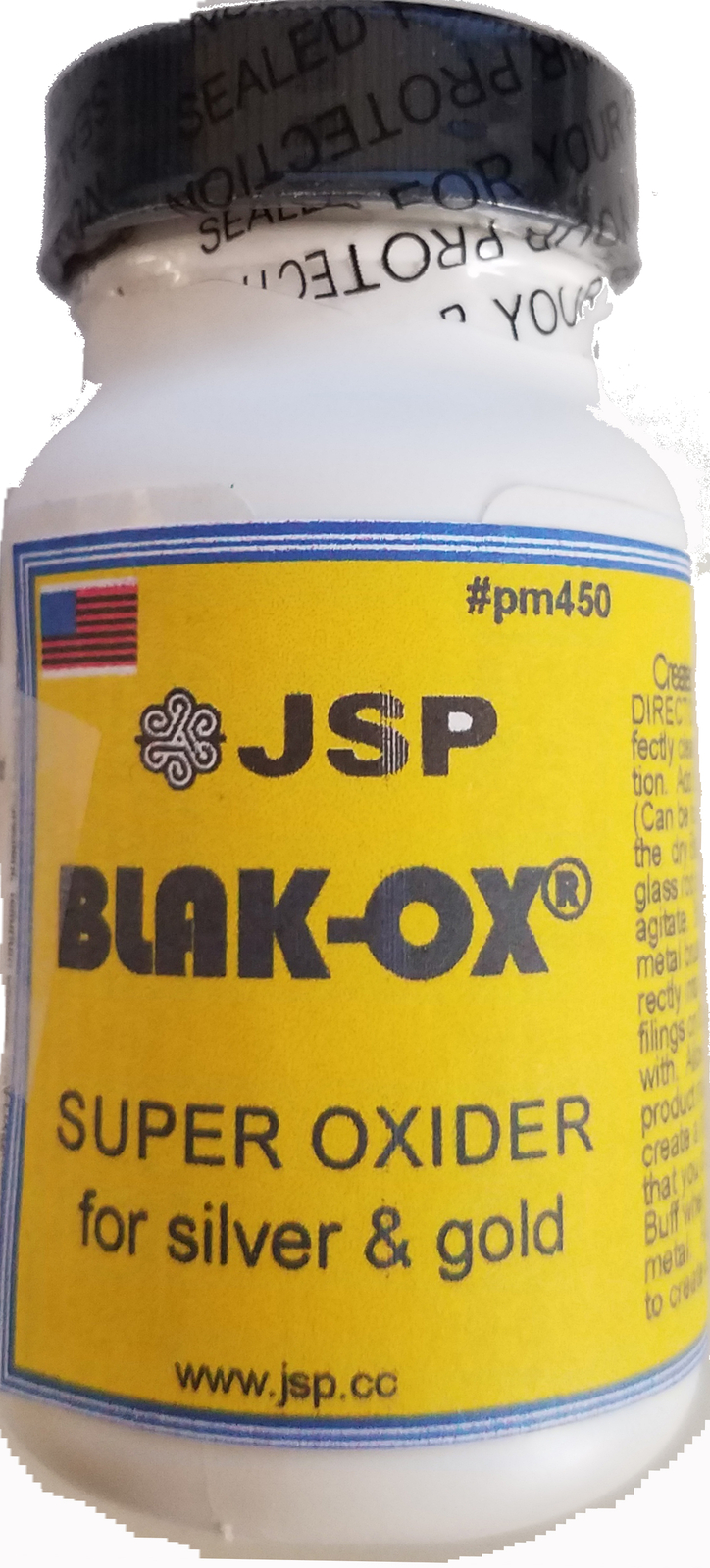JSP® BLAK-OX® silver/gold oxidizer (safe to ship) 3 oz(pm450) JSP® BLAK-OX® silver/gold oxidizer (safe to ship) 3 oz(pm450)