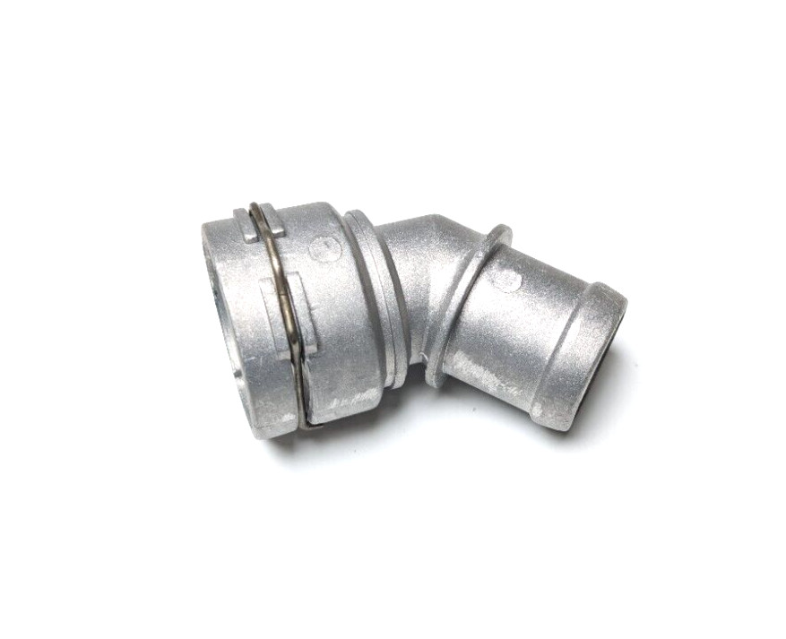 Aluminum Coolant Flange Radiator 45 Hose Upgrade FOR AUDI TT VW GOLF JETTA