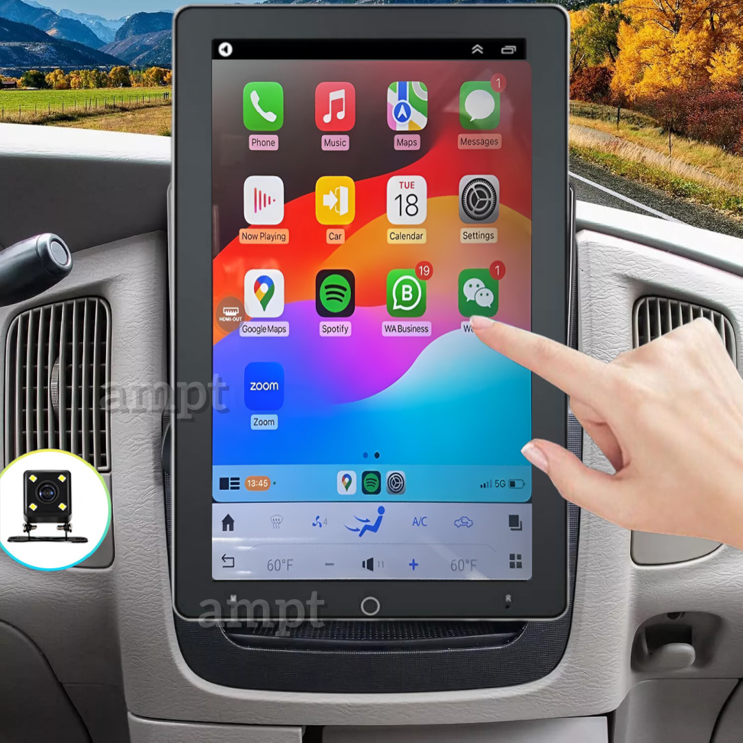 For 2002-2005 Dodge Ram 1500 2500 3500 Android 13 CarPlay Car Stereo Radio GPS