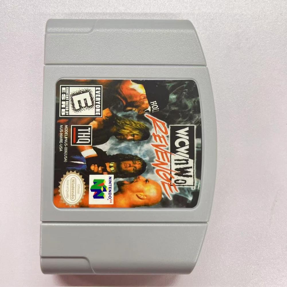 WCW-nWo Revenge - Nintendo 64 (N64) Exclusive release Retro gaming