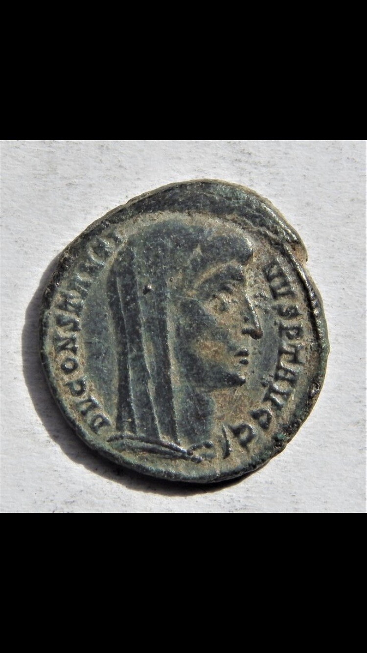 CONSTANTINE I Divus Cult  Ancient Roman Coin Christian Deification Postumus Mint