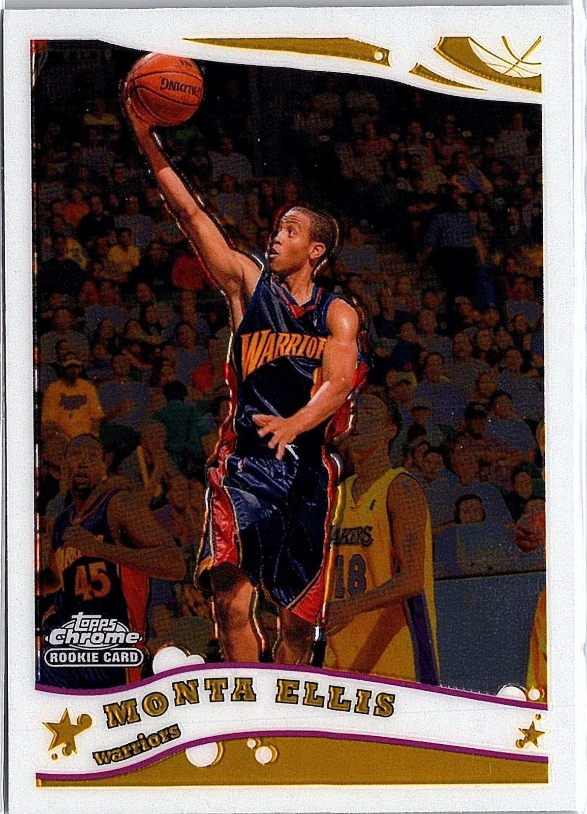 2005-06 Topps Chrome #215 Monta Ellis
