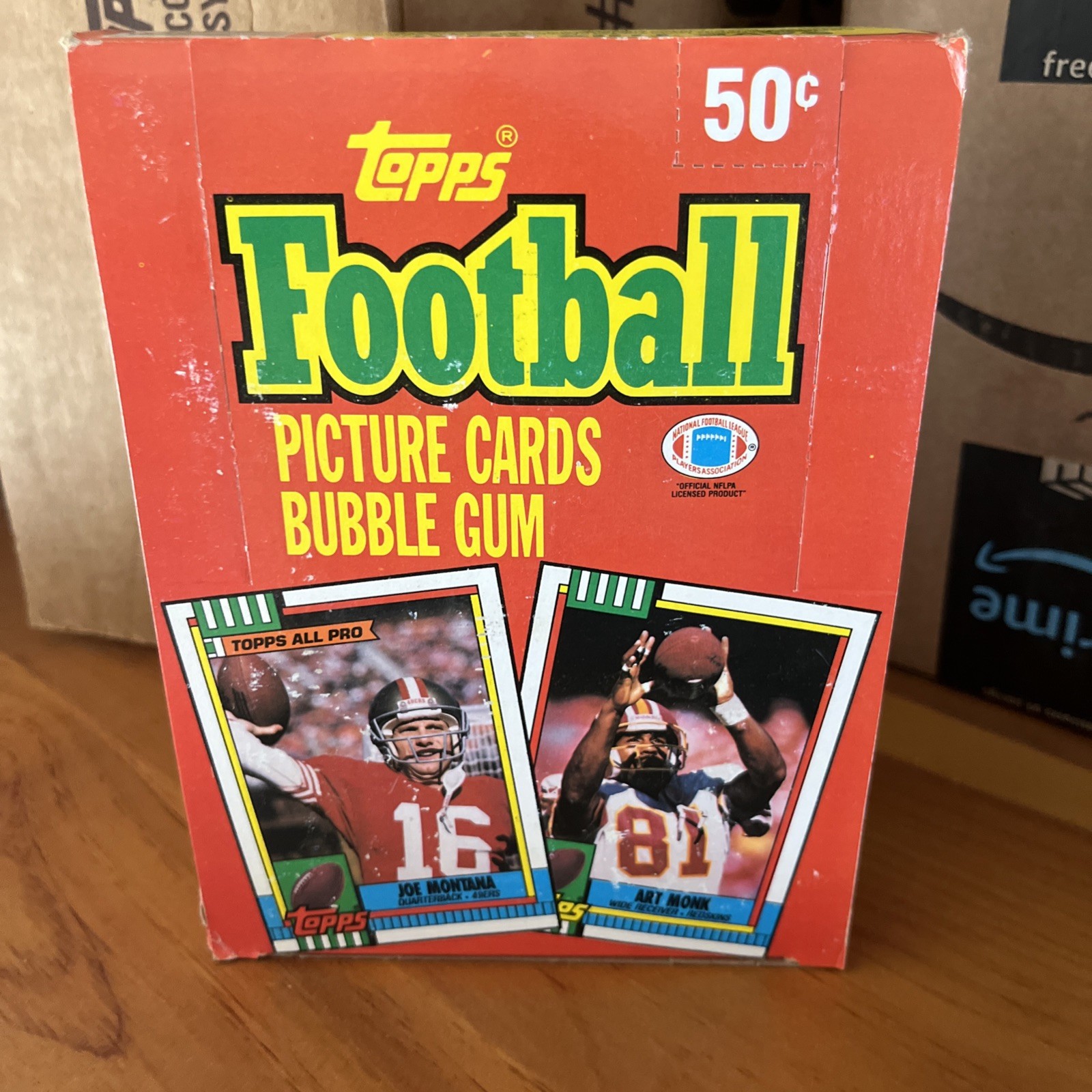 Topps 1990 Football 36 Unopened Wax Packs