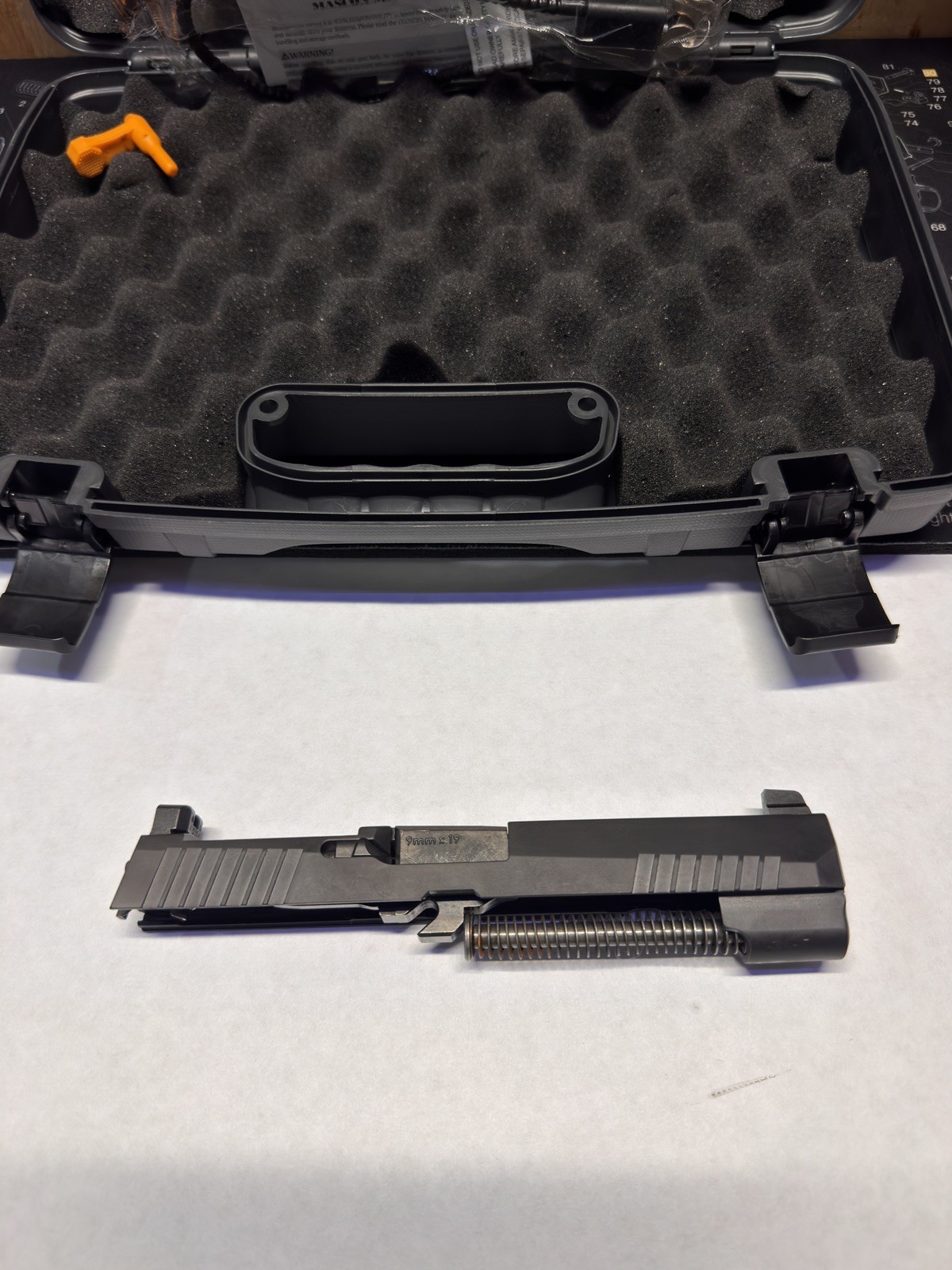 Sig Sauer P320 9mm Complete Slide 4.7\