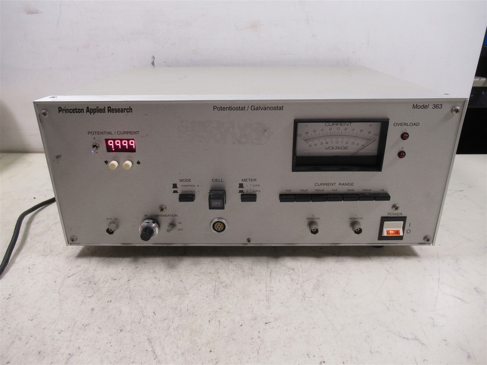 Princeton Applied Research PAR Potentiostat Galvanostat Model 363 Perkin Elmer