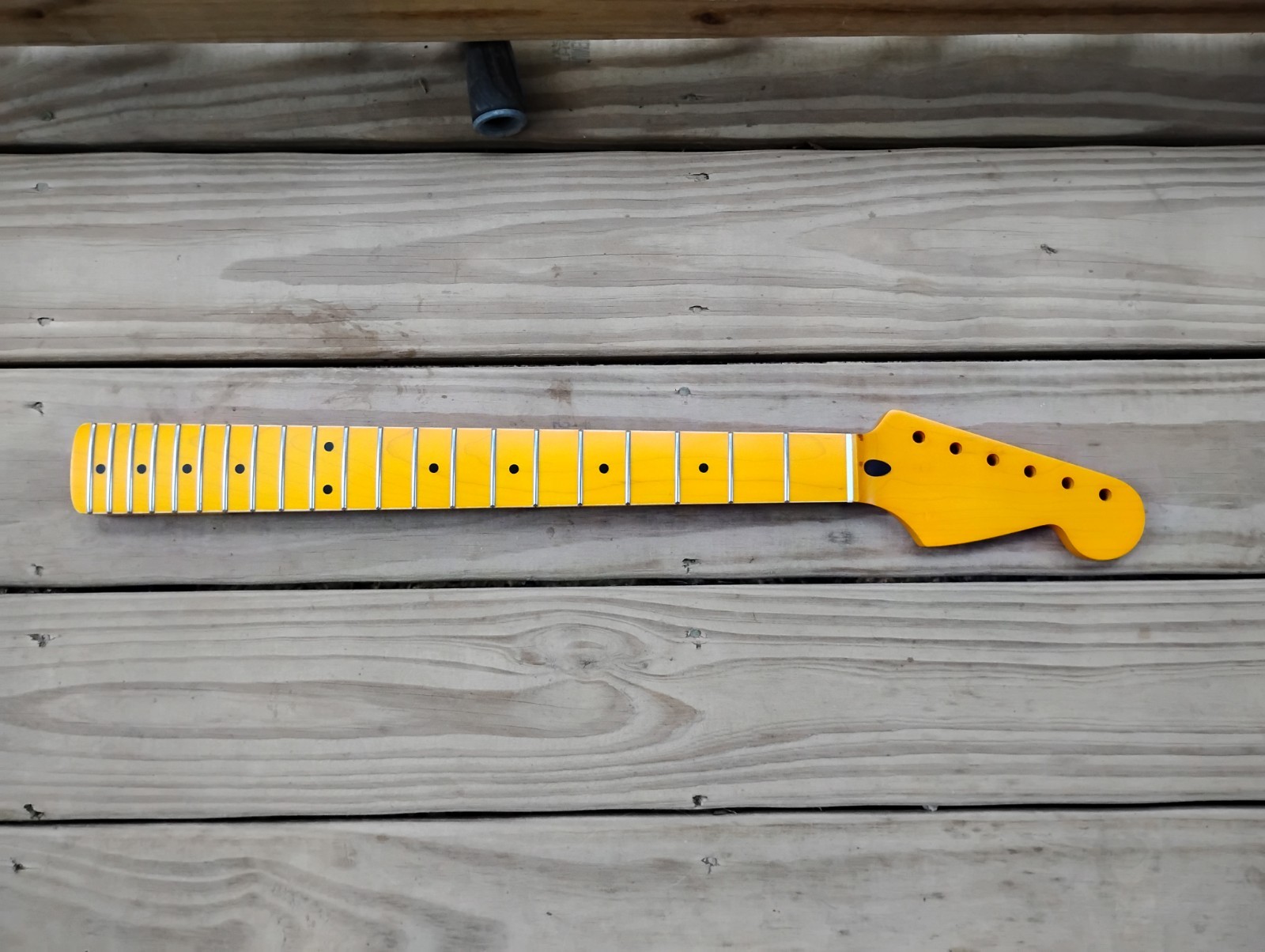1-Piece Stratocaster /S.S. FRETS/Vintage Style/Round/fit Warmoth, Fender STRAT