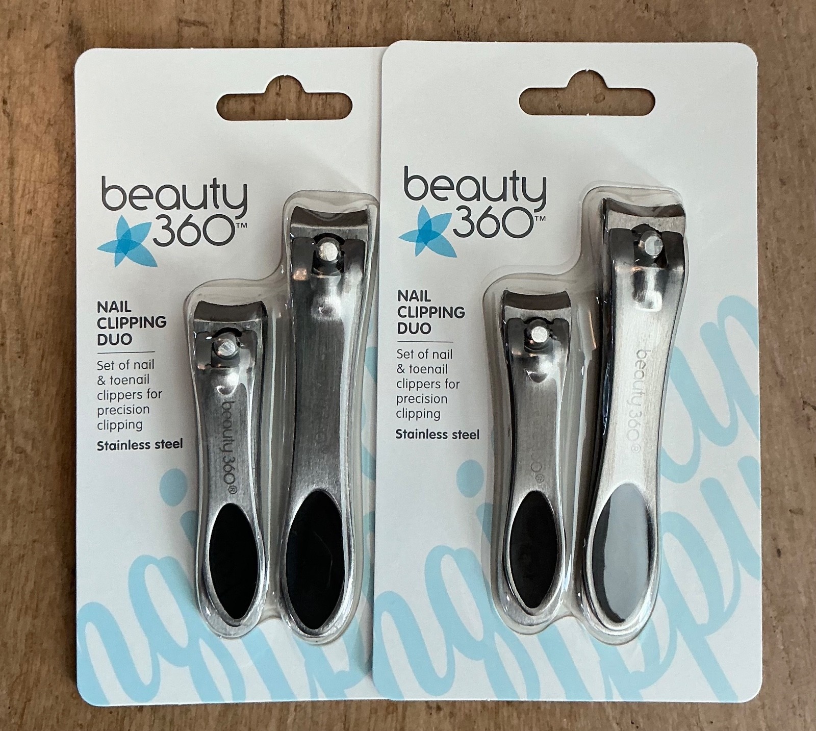 Beauty 360 nail clipping duo will receive 2 packs Beauty 360 nail clipping duo will receive 2 packs