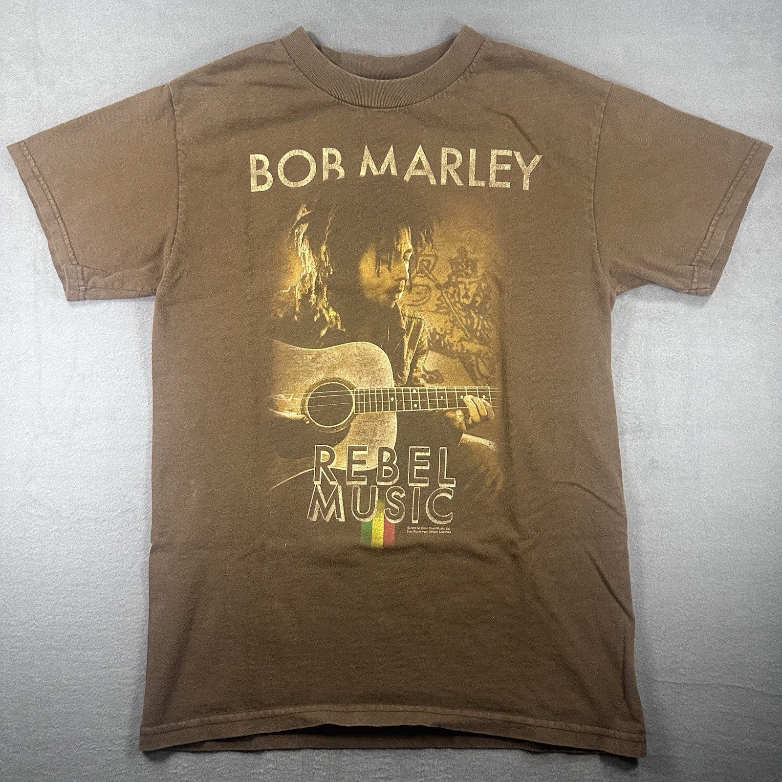 Vintage 2000s Alstyle Apparel Bob Marley Rebel Music T-shirt Small