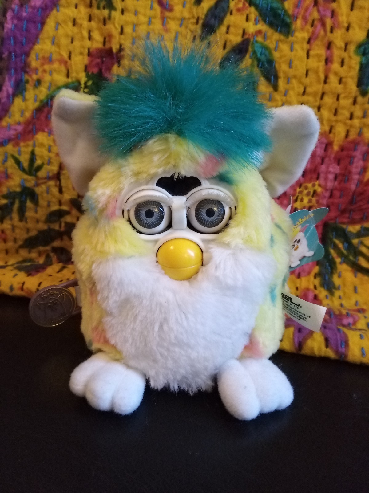  Vtg 1999 Tiger Electronics Model 70-940 Confetti Furby Baby UNTESTED