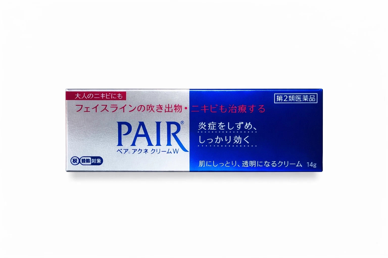 PAIR Acne Cream 14g Lion Japan Anti Acne Treatment Pimples Blemish Fast Relief
