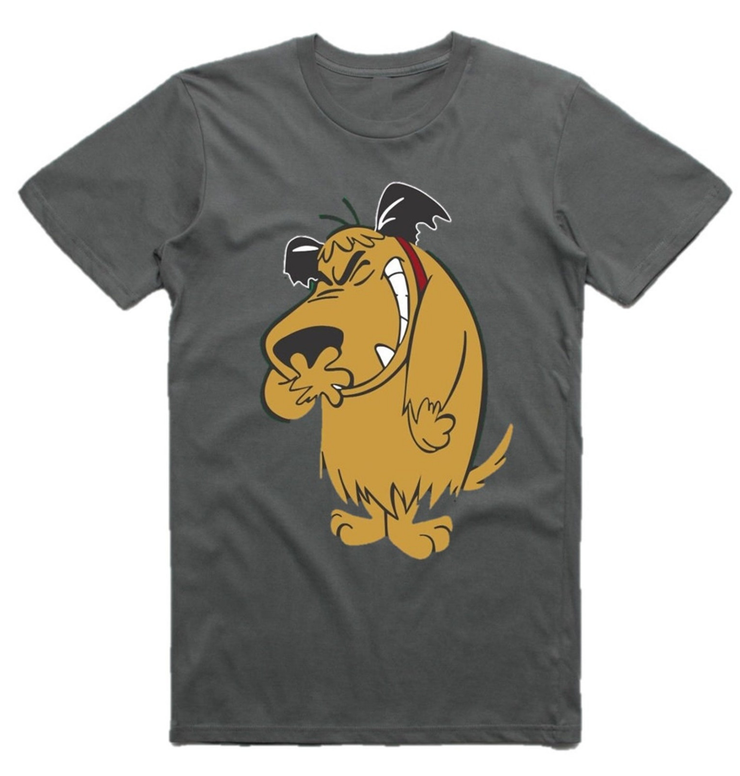 Muttley Dog T-Shirt Vintage Retro TV Series Muttley Funny Cartoons T Shirt Top