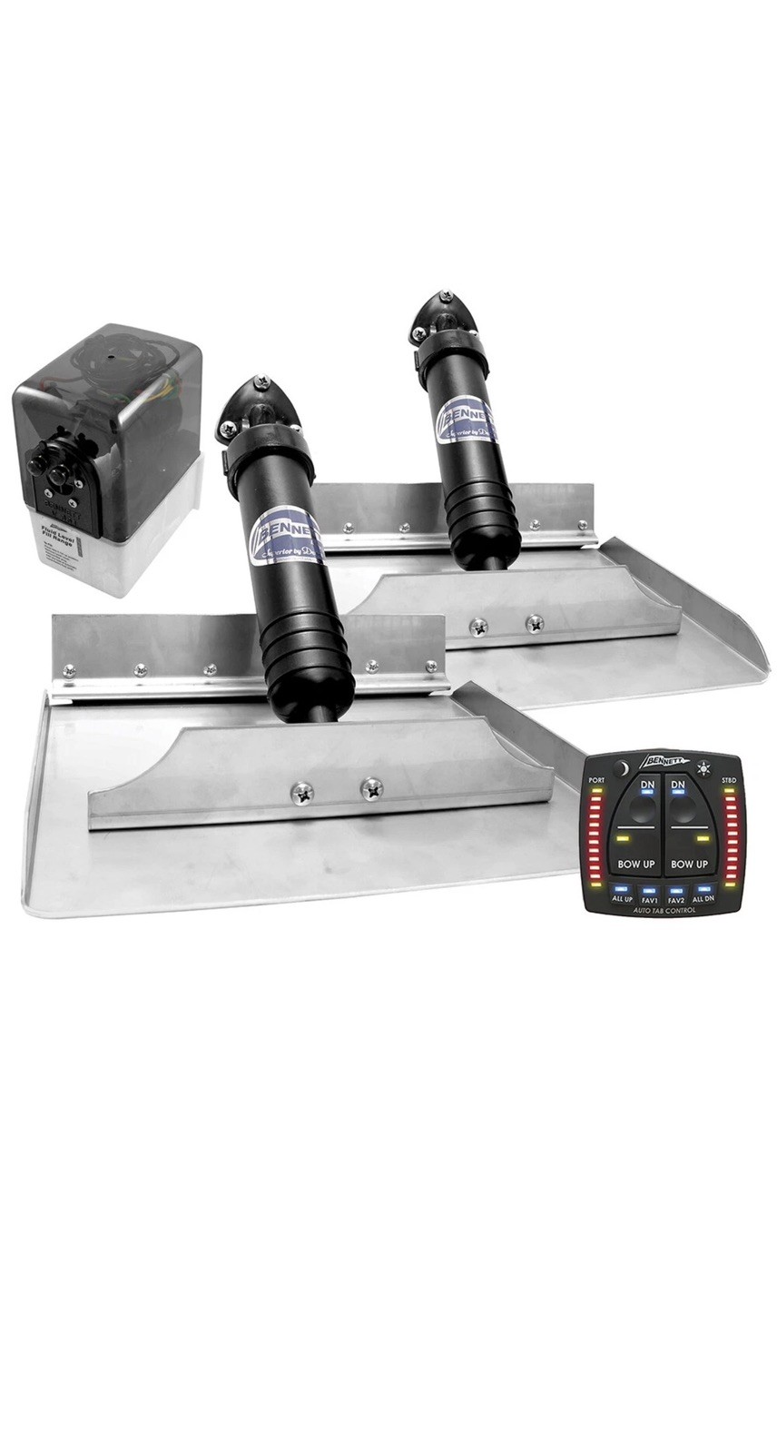 Bennett Trim Tab System Setup New Open Box Very Nice
