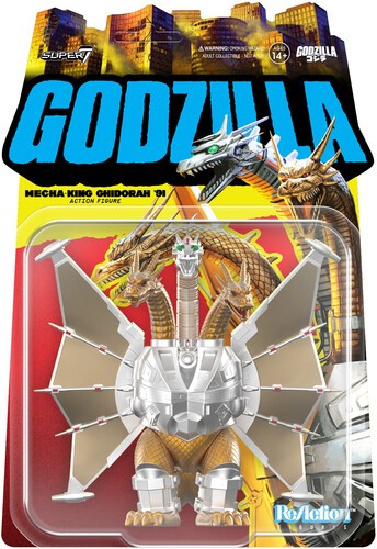 Super7 - Toho - ReAction Figures Wv11 - Mecha King Ghidorah [New Toy] Action F