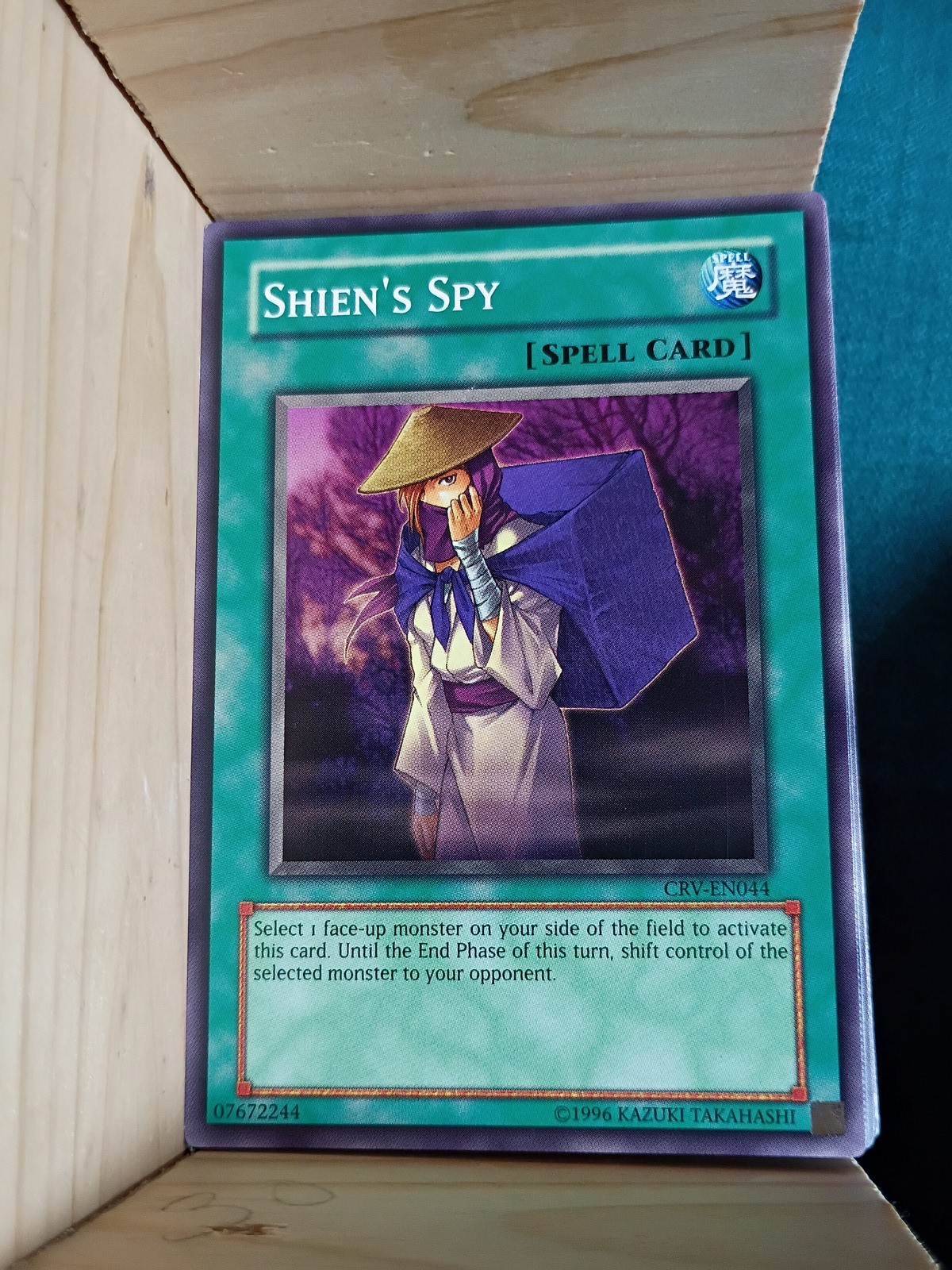 Shien's Spy CRV-EN044 Common Unlimited Yu-Gi-Oh Cybernetic Revolution