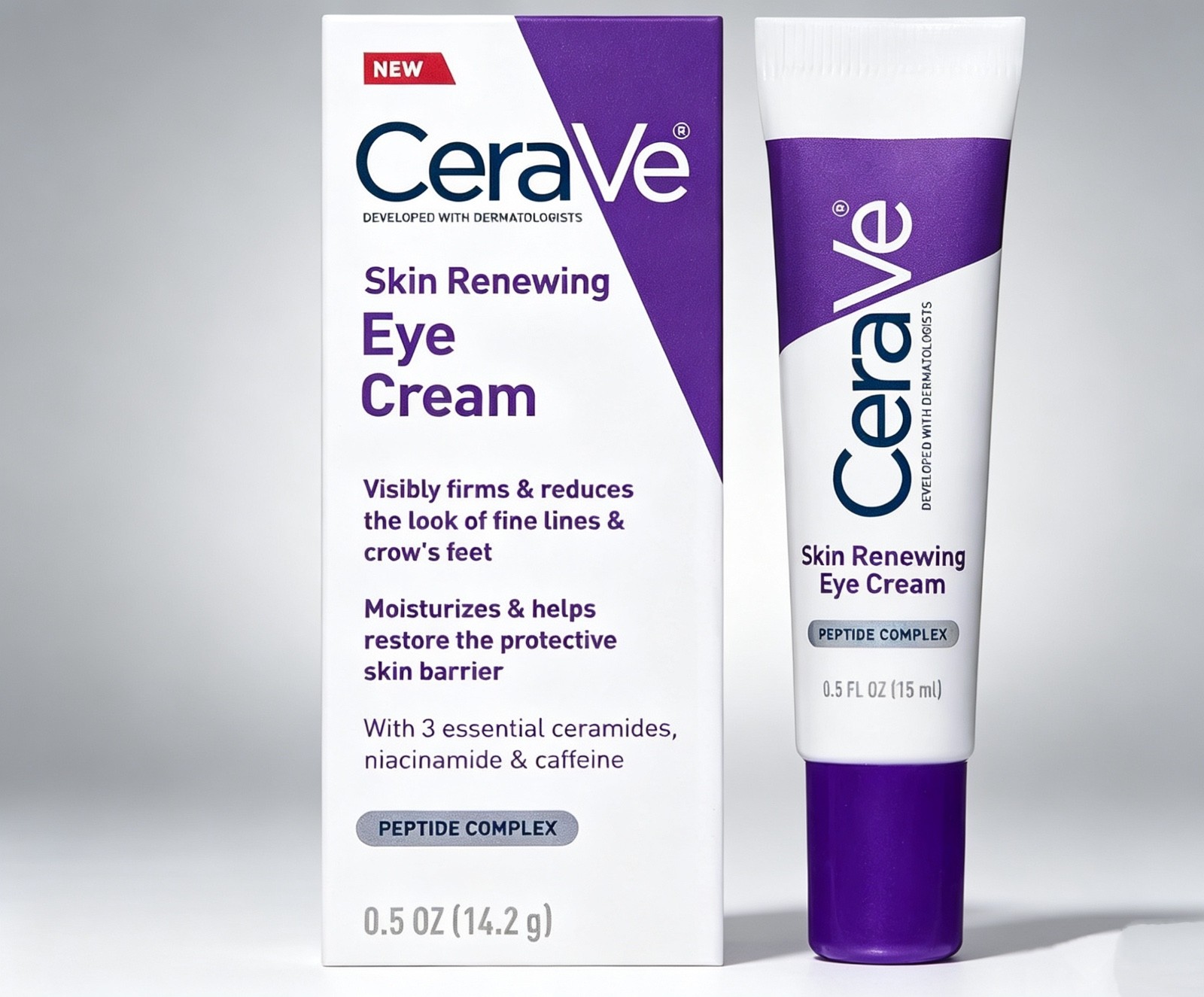 CeraVe Skin Renewing Eye Cream For Wrinkles 0.5oz CeraVe Skin Renewing Eye Cream For Wrinkles 0.5oz
