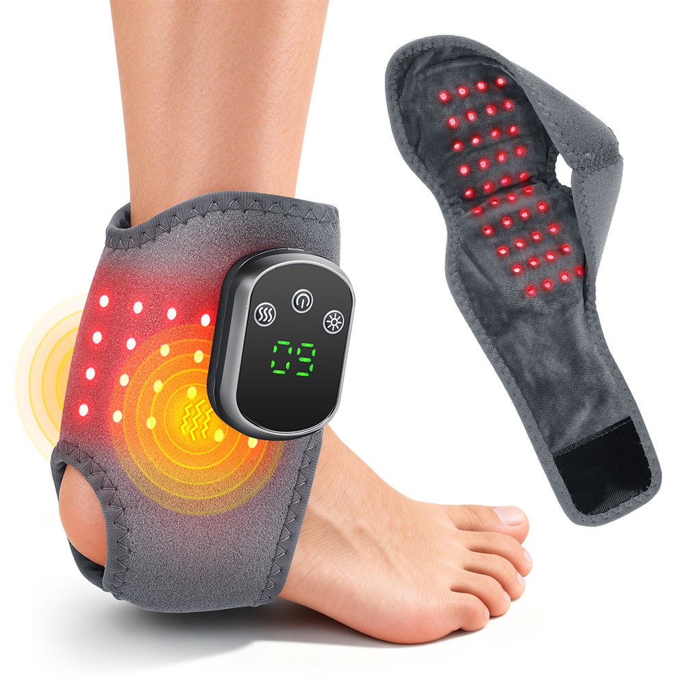 Wrist Ankle Brace Red Light Therapy Fasciitis & Achilles Tendonitis 660nm &600nm