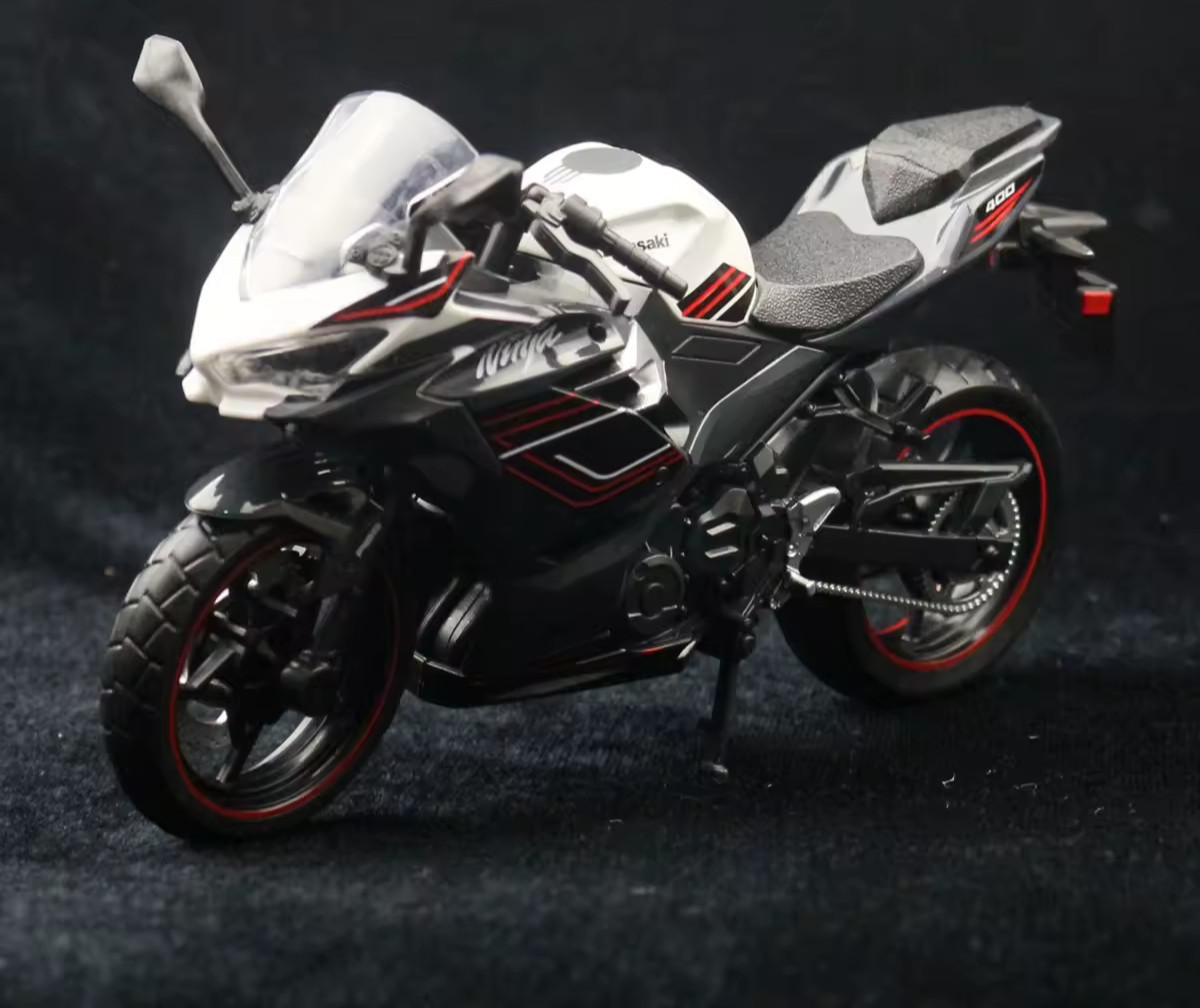 Kawasaki Ninja 400 Style Mini Diecast Motorcycle Model Metal Collectible Toy Gif Kawasaki Ninja 400 Style Mini Diecast Motorcycle Model Metal Collectible Toy Gif