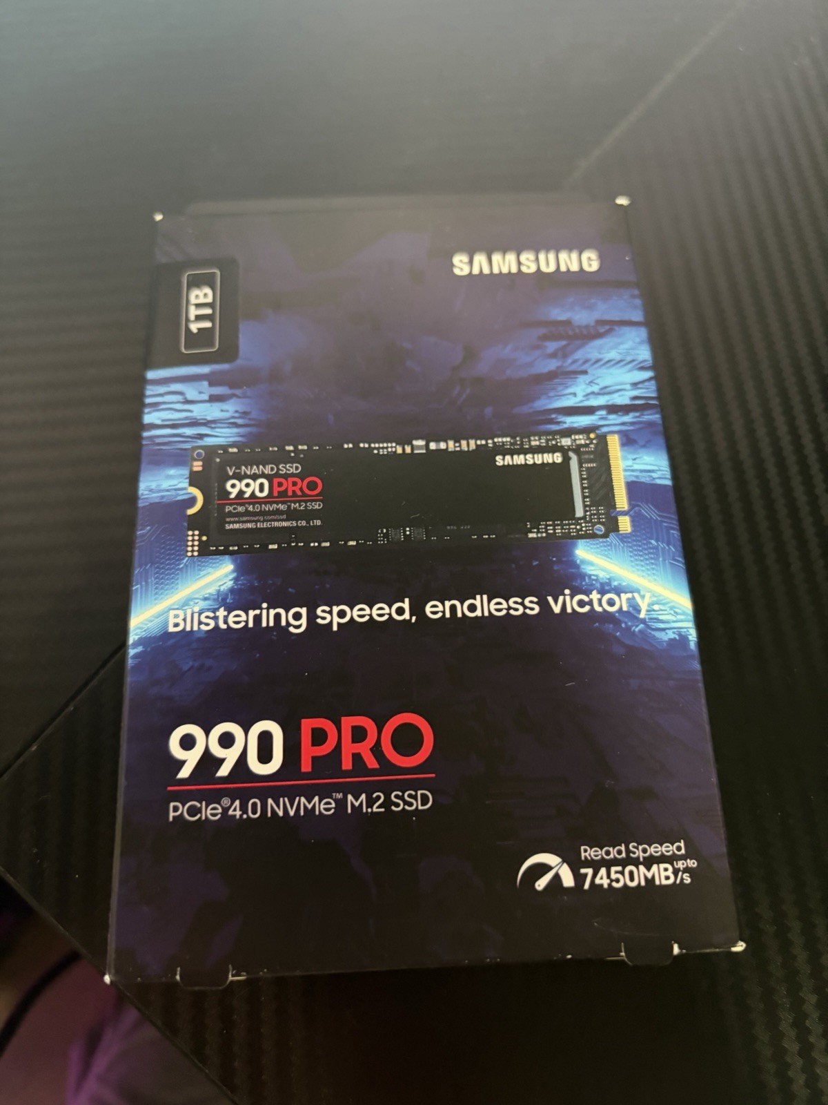 Samsung 990 Pro 1TB M.2 NVMe Internal SSD Black