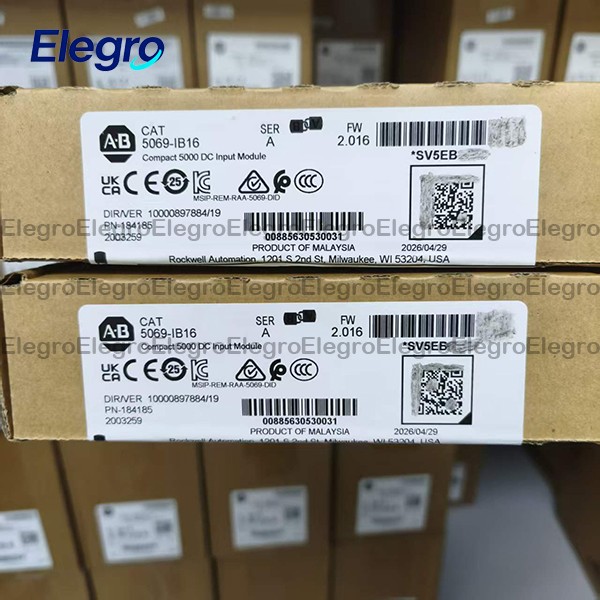 New AB 5069-IB16 Compact 5000 DC I/O Input Module 
