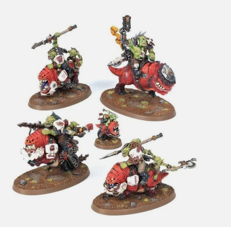 [new] nos Warhammer 40K Ork Squighog Boyz