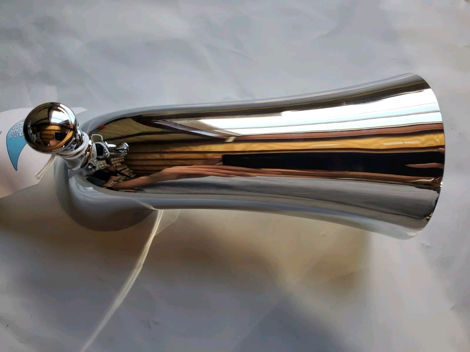Pfister 8P8-WS2-CO2SPC Courant Tub/Spout Only Polished Chrome