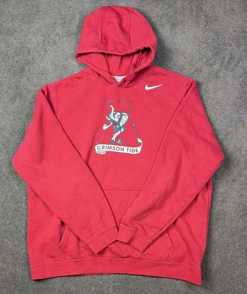 Nike Alabama Crimson Tide Hoodie Red Mens XL