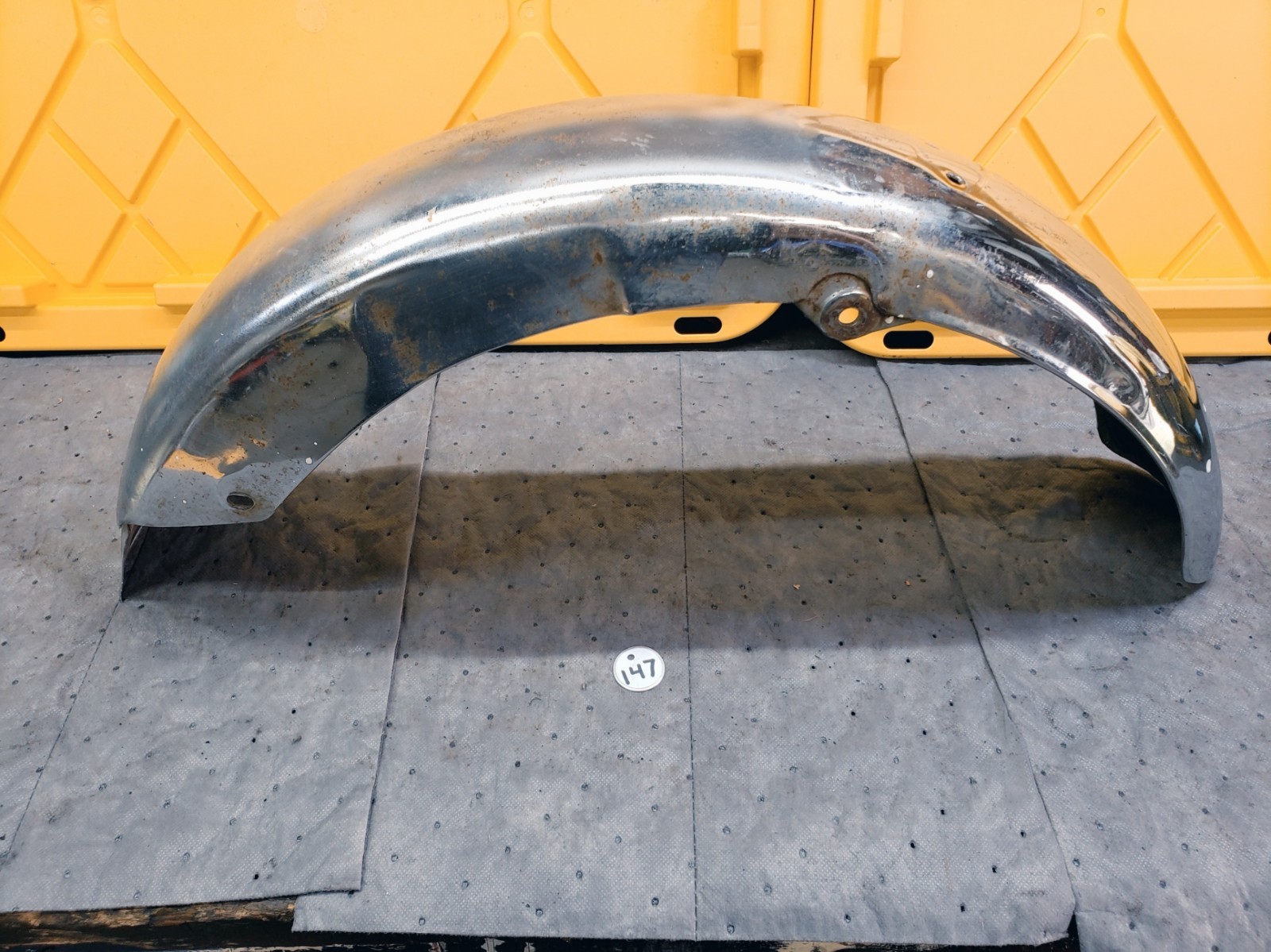 1973-1976 Suzuki GT250 K L M A Rear Fender OEM 63110-18620