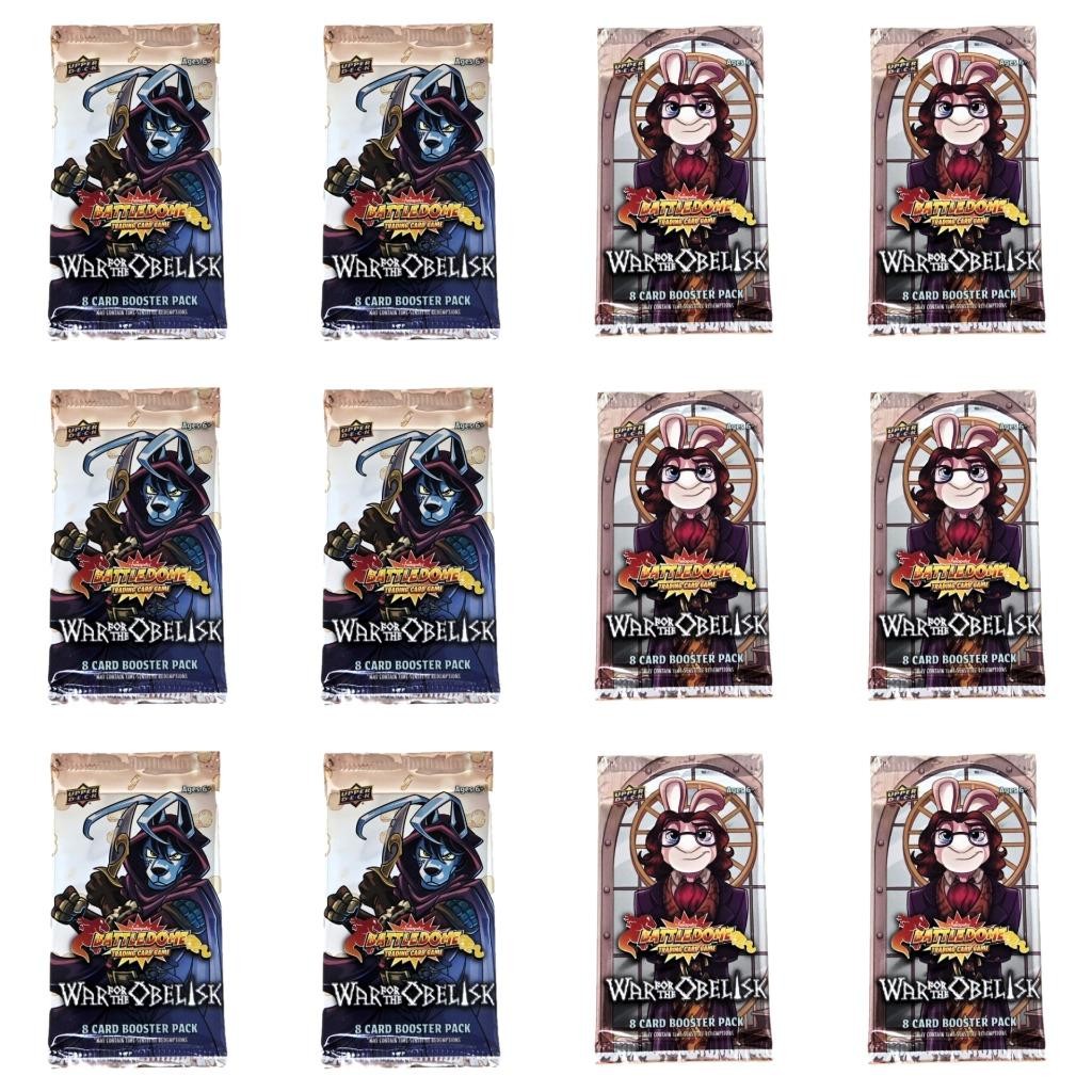 Neopets Battledome Card Game War For Obelisk Booster Pack - 12 Sealed Packs Lot