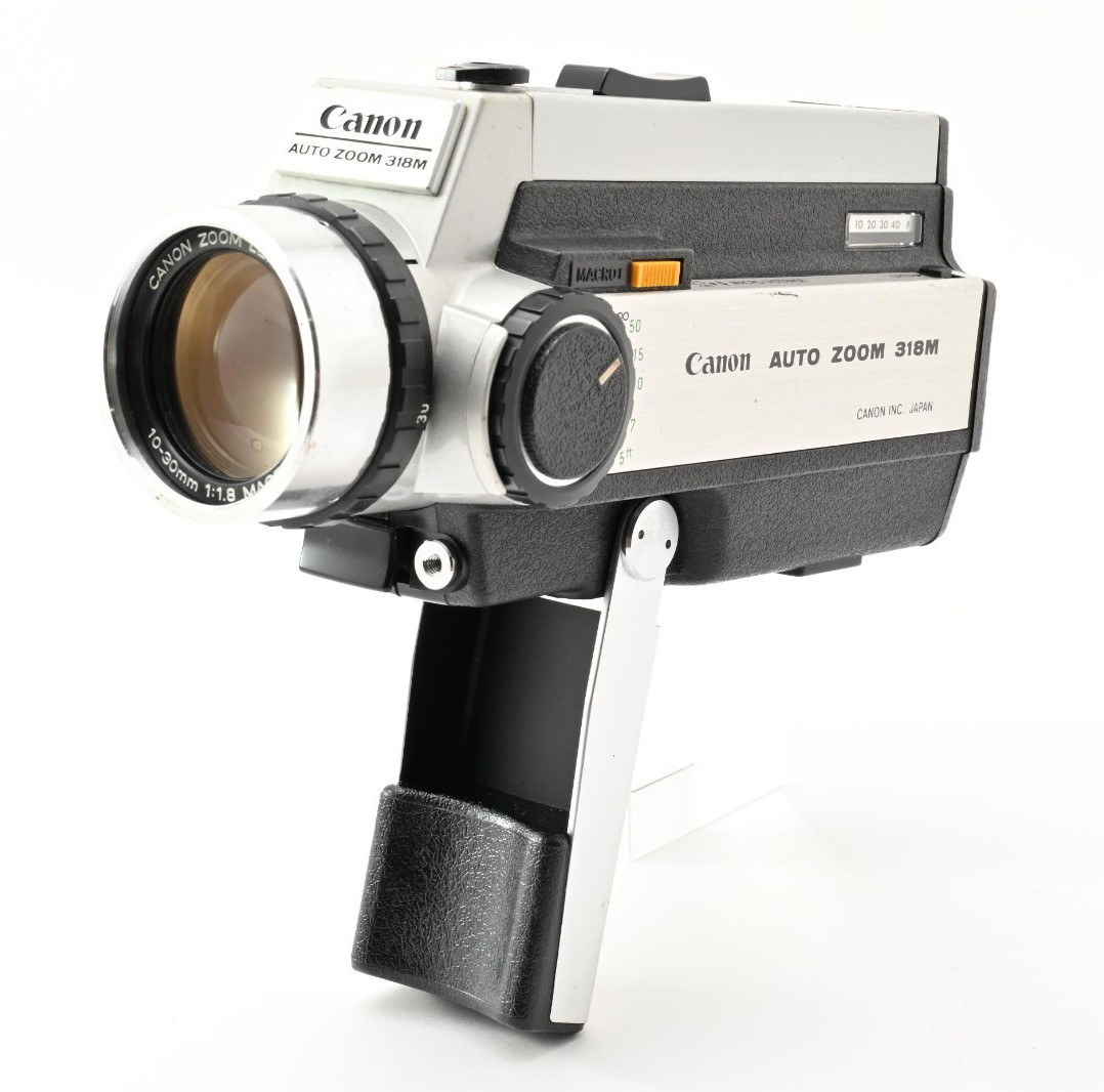 [Exc+5] Canon Auto Zoom 318M Super 8 Movie Camera Macro From Japan