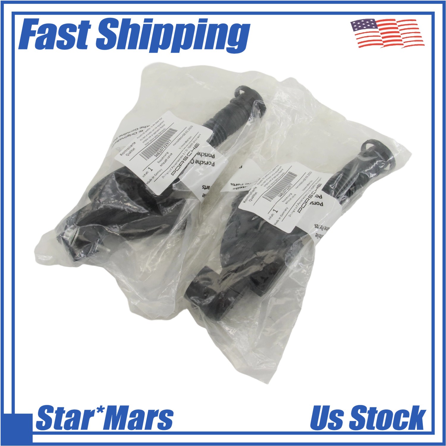 OEM 2X LH&RH PCV Engine Crankcase Vent Valves For Porsche Macan Panamera Cayenne OEM 2X LH&RH PCV Engine Crankcase Vent Valves For Porsche Macan Panamera Cayenne