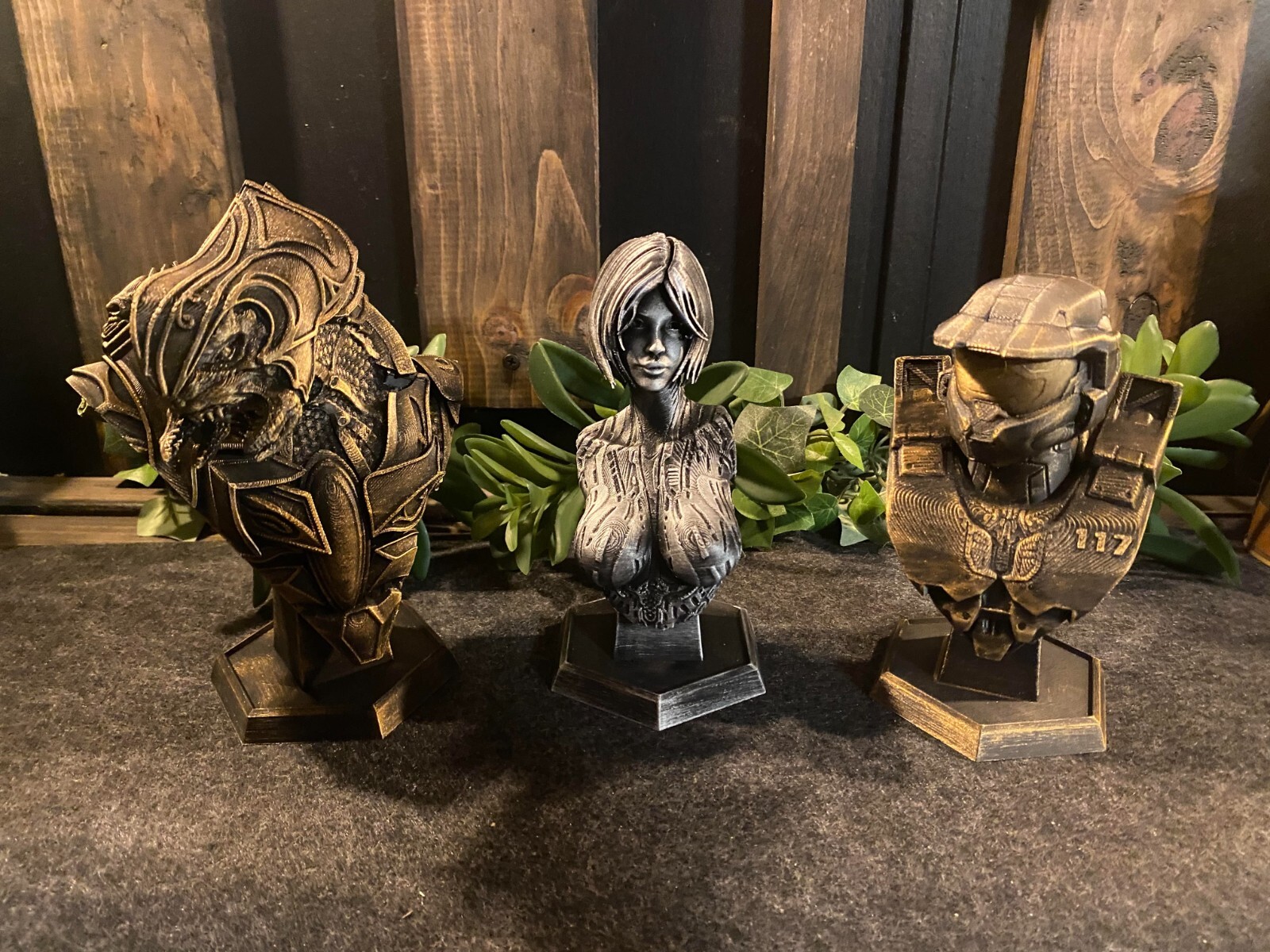 Halo Statue Collection Set Halo Statue Collection Set