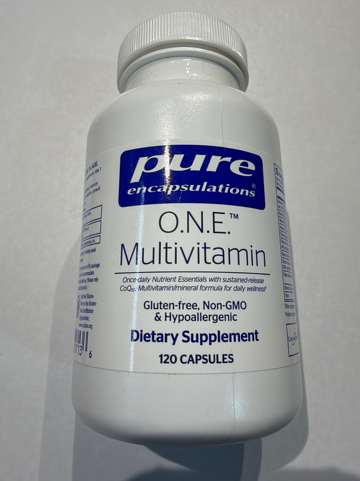 Pure Encapsulations O.N.E Multivitamin - 120 Capsules (Exp Date 07/2026)