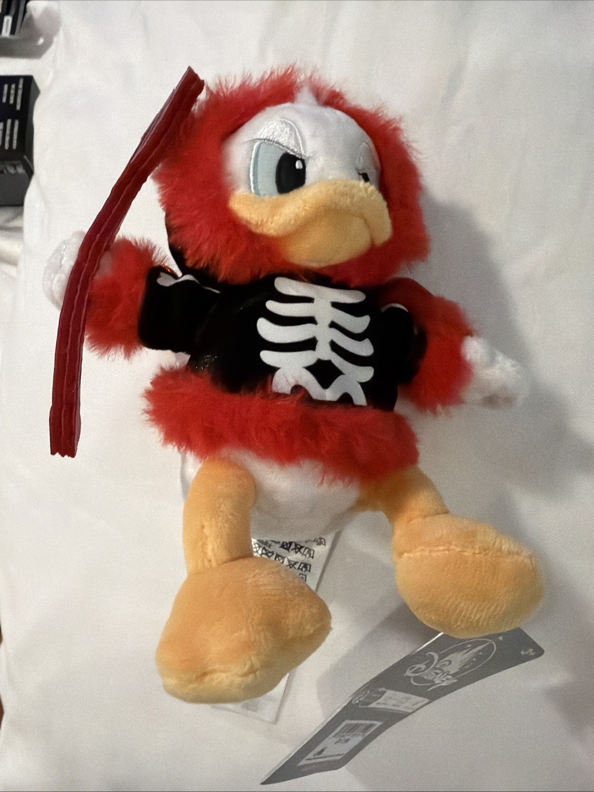 Disney Parks 2026 WDW Deviled Donald Plush Bag Charm New Disney Parks 2026 WDW Deviled Donald Plush Bag Charm New