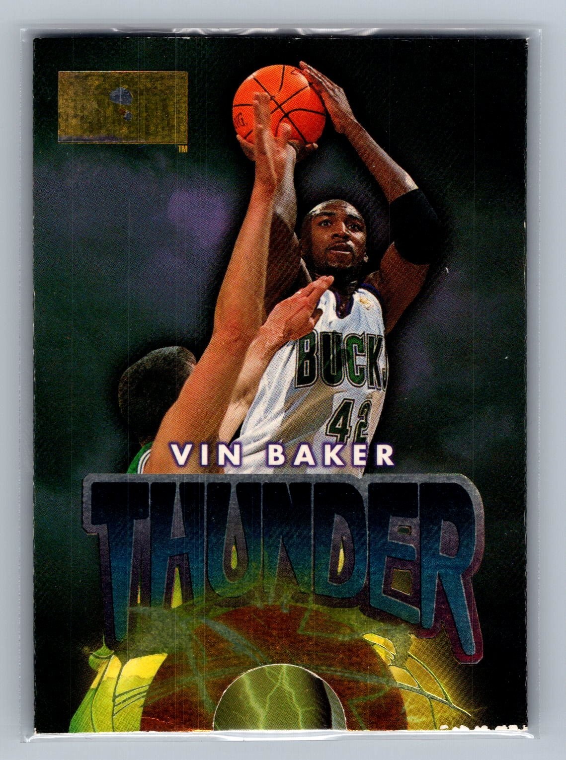 Glenn Robinson, Vin Baker 1996-97 Skybox Premium - Thunder and Lightning #6 Glenn Robinson, Vin Baker 1996-97 Skybox Premium - Thunder and Lightning #6