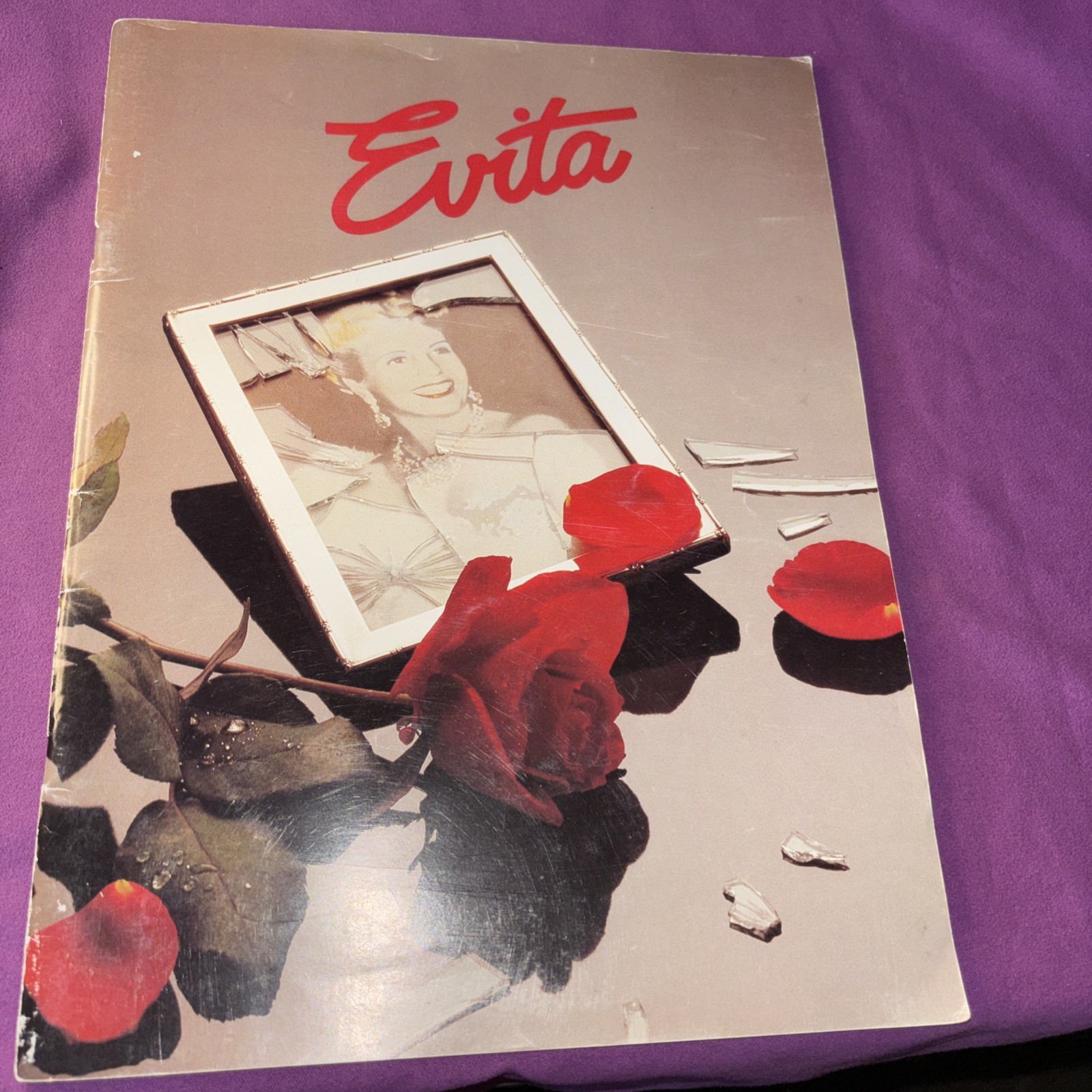 Evita Musical Theatre Program 1980 Jennifer Murphy Adelaide Australia Vintage Evita Musical Theatre Program 1980 Jennifer Murphy Adelaide Australia Vintage